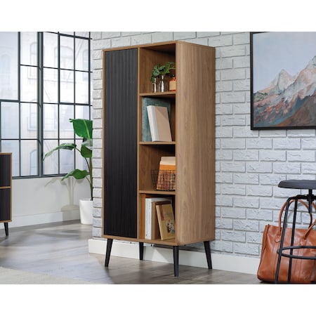 Sauder Ambleside Storage Cabinet Sw , Four adjustable shelves and two fixed shelves 431619
